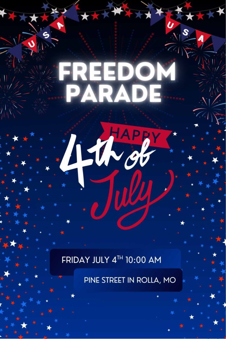 Be part of the celebration! Sign up for the Freedom Parade